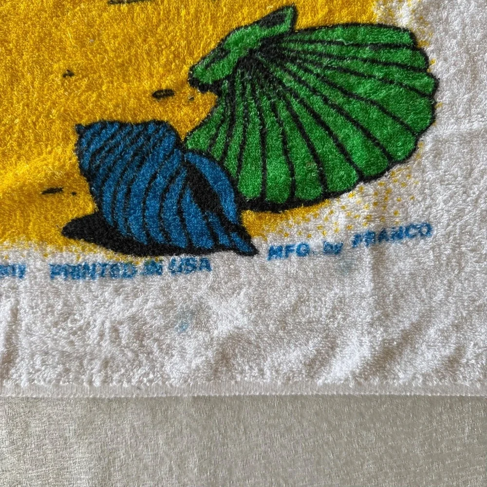 Vintage 90s Disney Mickey Mouse Beach Towel Franco Surf‎ Sunglasses Retro Vtg
